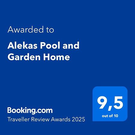 Alekas Pool And Garden Home Paphos Bagian luar foto