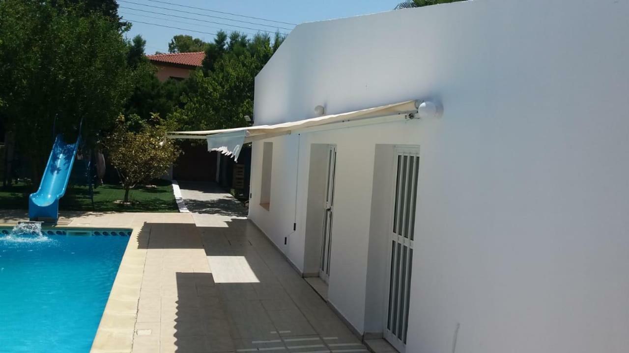 Alekas Pool And Garden Home Paphos Bagian luar foto